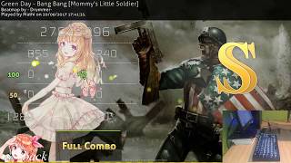 osu! Green Day - Bang Bang [Mommy&#39;s Little Soldier] SS 7,71* - Liveplay