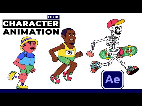 Dog Walking Animation in After Effects Tutorial Dog Walk cycle