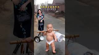 A happy family with cute babies #2