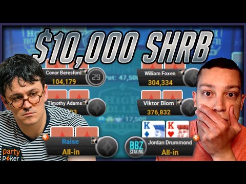 Insane Battles Against the BEST in The World - $10,300 Super High Roller Bowl Part 1