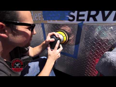How To: Polishing Diamond Plate - Vintage Heavy Metal Polish Chemical Guys
