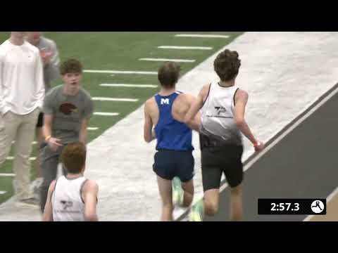 Boys 1 Mile Section 2 - Tennessee Indoor State Championships 2025 [Full Race Replay]
