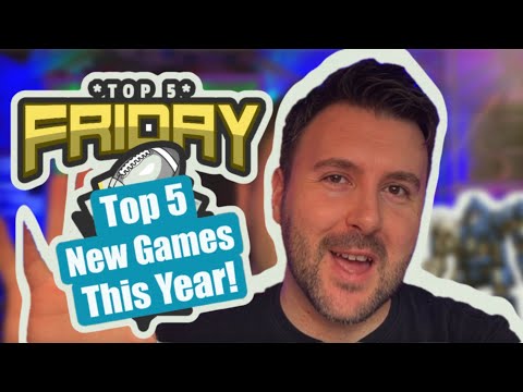 🔝5️⃣ Top 5 New Miniature Games in Half 2 2025! - Top 5 Friday