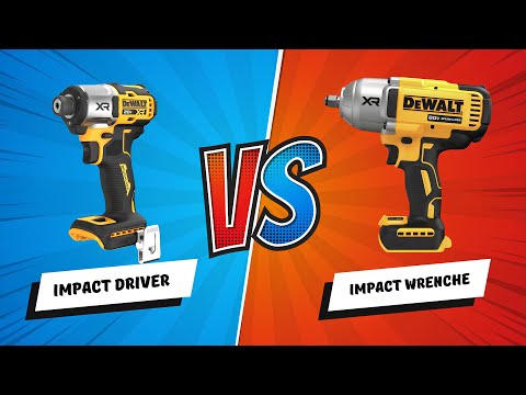 Impact Driver vs Impact Wrench - What's The Difference?