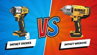 Impact Driver vs Impact Wrench - What's The Difference?