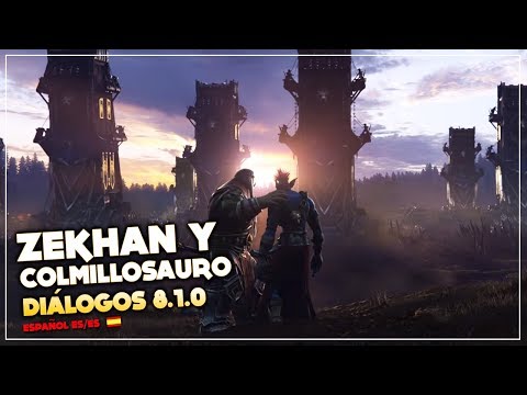 Voces y diálogos de Zekhan y Colmillosauro 8.1 | Battle for Azeroth