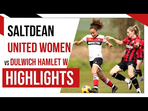 HAMLET HIGHLIGHTS: Saltdean United Women vs Dulwich Hamlet Women | L&SERW Premier Division | 30/4/23