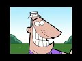 The Fairly Oddparents Mr Turner Screams And Explodes