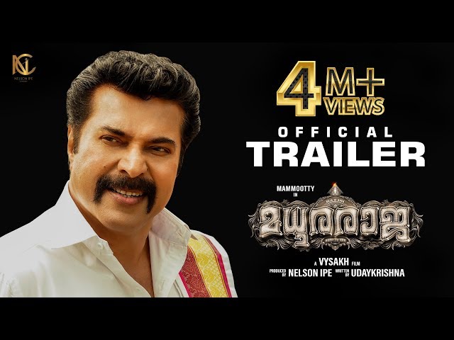 Madhura Raja Official Trailer | Mammootty | Vysakh | Peter Hein | Gopi Sunder