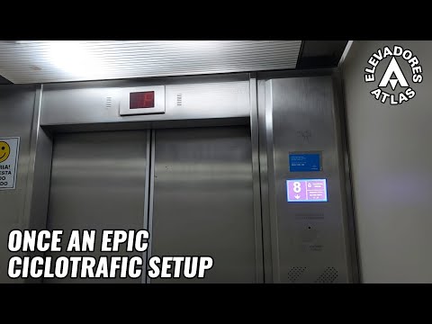 Epic, in the past: ATLAS Omega (mod. Elevares) Traction Elevators - New Century Bldg - MG, BR