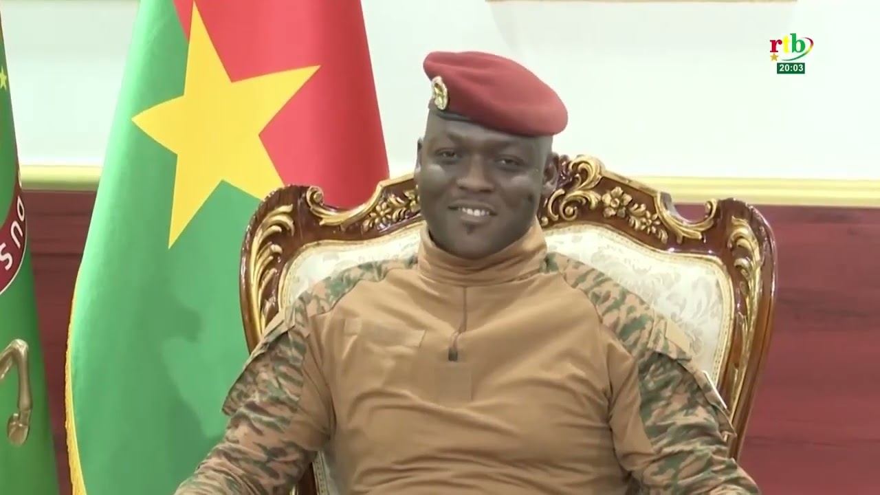 Le Président du Faso, le Capitaine Ibrahim TRAORÉ, a reçu, le président de l'UEMOA, Abdoulaye DIOP
