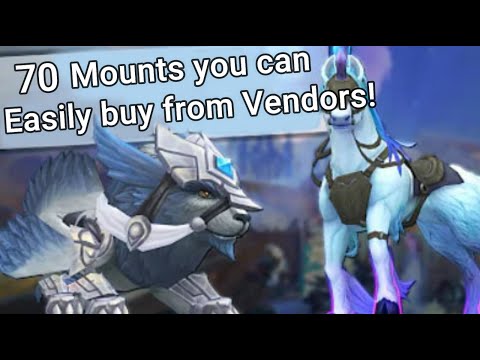 70 Mounts you can easily buy from vendors in WoW | Alliance