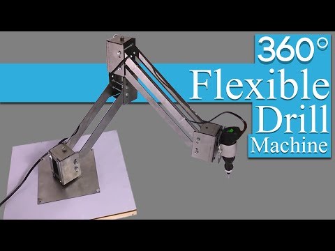 360 Degree Flexible Drill Machine