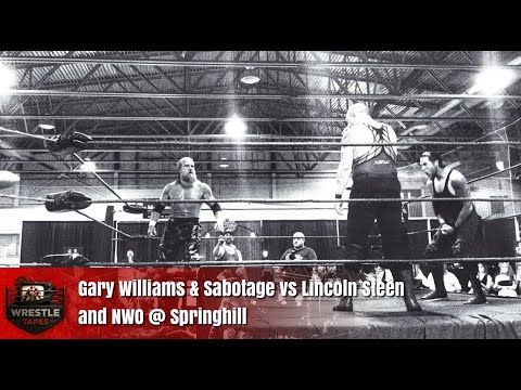 Lincoln Steen with Max Power and Dawson James vs Wildman Gary Williams with Sabotage