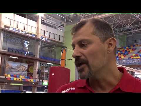 New Romanian head coach Nikolay Ivanov on winning first match| #EuroVolleyW 2019