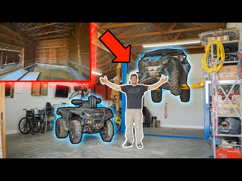 TRANSFORMING OLD BARN Into My DREAM SHOP (Garage Tour)