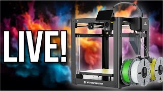 🔴LIVE: Checking Out The WonderMaker ZR 3D Printer!