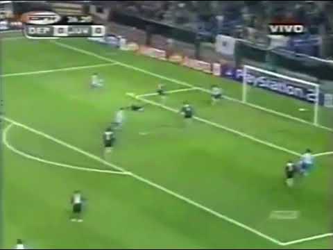 Deportivo 1:0 Juventus. 1/8 UCL 2003/04