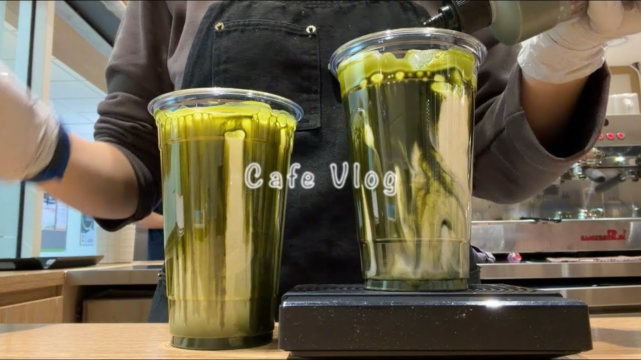 Cafe Vlog | 새로운 영상으로 찾아뵐게요 ! 🙇🏻‍♀️🤎🍰 | 마지막 카페브이로그