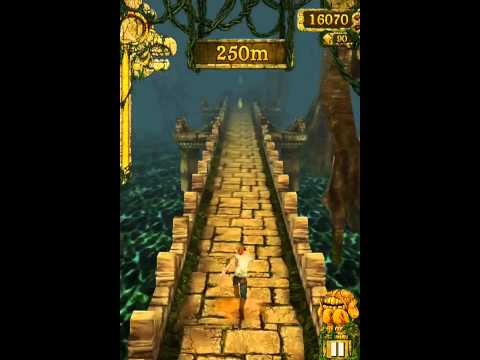Temple Run ios iphone gameplay - YouTube