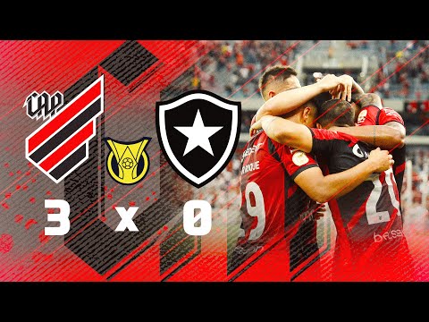 FURACÃO NA LIBERTADORES! Athletico Paranaense 3x0 Botafogo | MELHORES MOMENTOS
