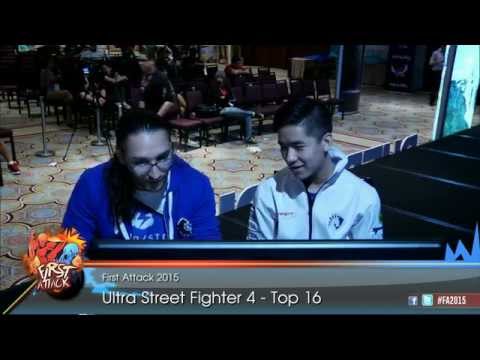First Attack PR 2015 - USF4 Semis - TEMPO NYChrisG (Sakura) vs Liquid Nuckledu (Decapre; Guile)
