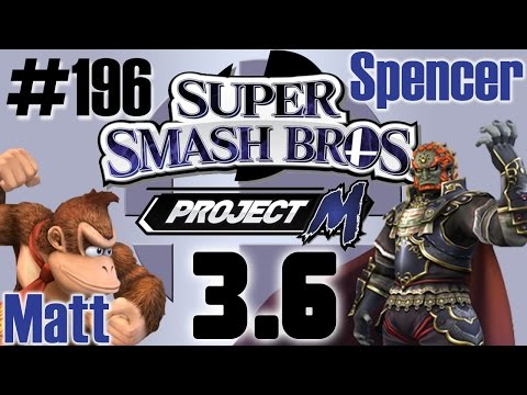 Super Smash Bros: Project M [3.6] Donkey Kong Vs Ganondorf | #196