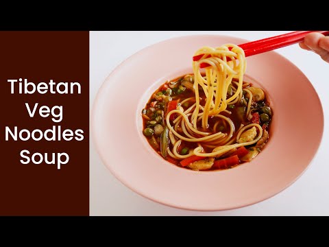 Veg Noodles Soup Recipe | Tibetan Thukpa at Home | One Pot Healthy Meal Idea | CooknJoy by Vaishali