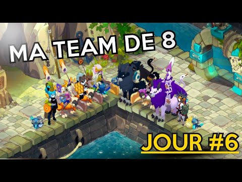 Dofus 3 l My team 200/199 in 6 days, presentation of stuff, synergy and objectives