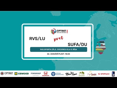 Optibet Baltijas līga RVS/LU pret SUFA/DU