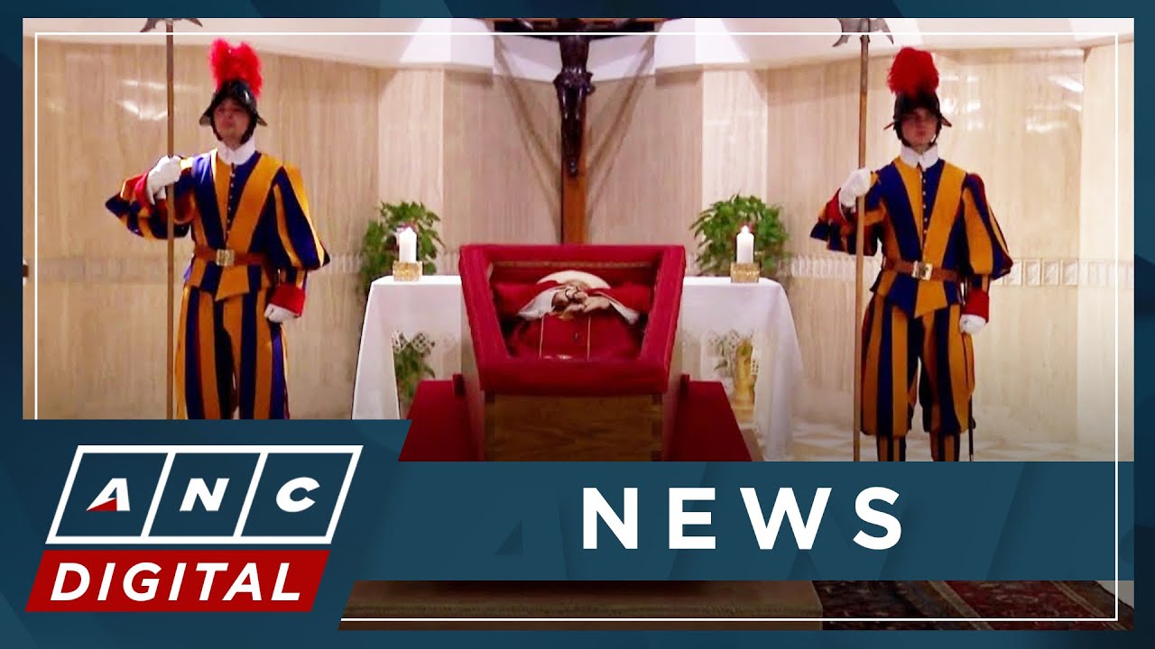Vatican releases first images of Pope Francis lying in state; Funeral set for Saturday | ANC