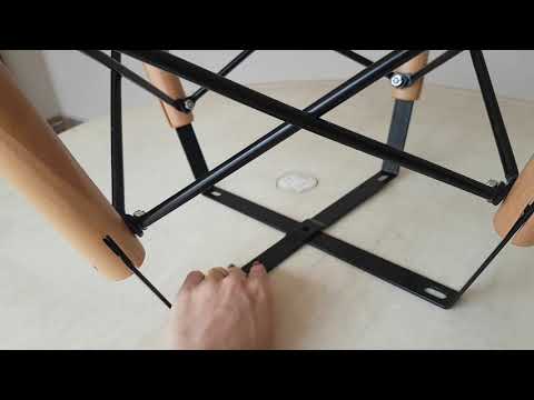 Montagem Mesa Eames Eiffel - Loja Mobly