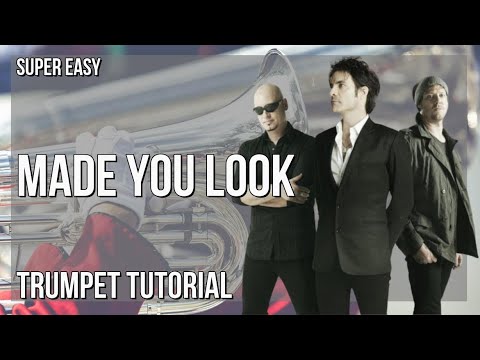 SUPER EASY: How to play Made You Look  by Meghan Trainor on Trumpet (Tutorial)