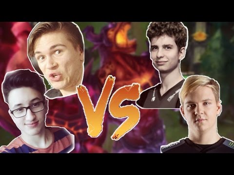 5 Man Flex Queue mit SOLA vs KIKIS und WOOLITE! - NASUS E MAX Gameplay | Scarface