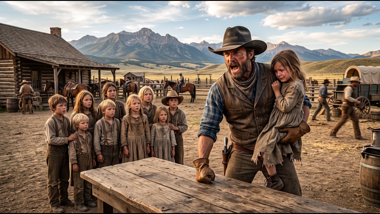  “9 Orphans Nobody Claimed—Then One Cowboy Slammed His Fist and Said Every Last One Is Mine”