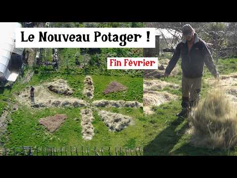 February's End Garden Prep: Permaculture Transition