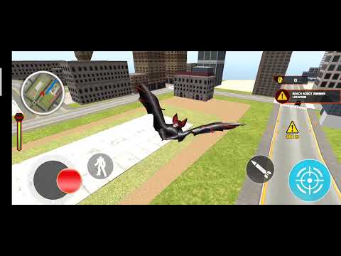 Flying Bat Transform Robot Moto Bike Robot Games