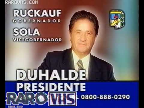 Campaña Duhalde Presidente (1999) Ruckauf/Sola
