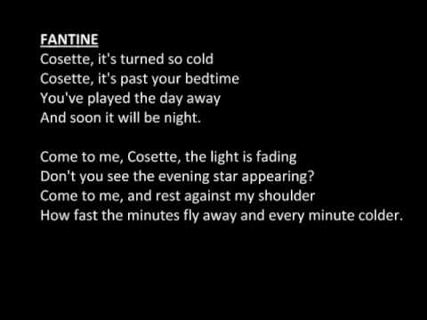 Fantine's Death / Come To Me (Les Miserables) Male Part Only / Karaoke