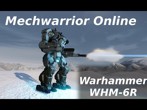 MWO - Warhammer WHM-6R  - Mechwarrior Online 2021 - deutsch/german