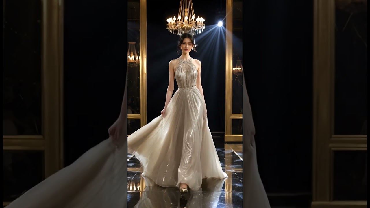 Music & Beautiful #shorts #eveningdress #elegantdress