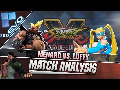 SFV AE Match Analysis: EVO 2018 - MenaRD vs. Luffy