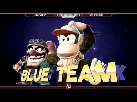 1/28/16 VS Doubles - Losers Semis - Camp Art (R) vs GBE Squad (B)