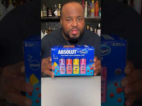 🍍🍒🍇 Ocean Spray + ABSOLUT Canned Cocktails