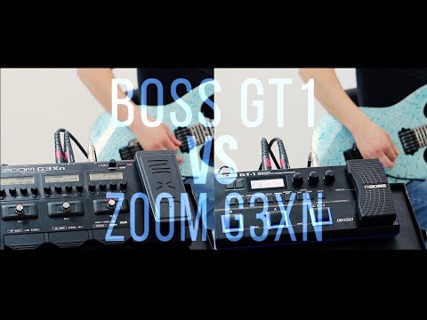 The Best Guitar Amp Modeler with 200$ Budget? (Zoom G3Xn vs Boss GT1)