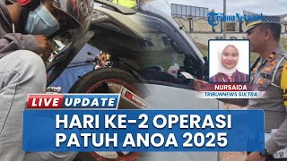 Operasi Patuh Anoa 2025 Hari Kedua di Konawe Utara 18 Personil Dikerahkan, 7 Pelanggar Ditilang