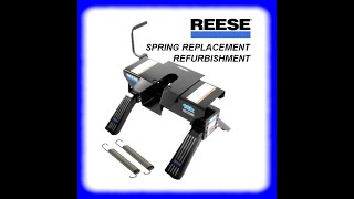 Reese 5th Wheel  RV Hitch Spring Replacement and Refurbish