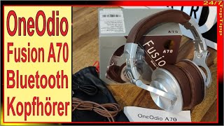 OneOdio A70 Bluetooth Kopfhörer [ Unboxing & erste Hörprobe ] kabellose 40 Stunden HIFI Headphones