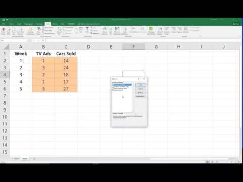 How to Add the Data Analysis ToolPak in Excel 2022 for...