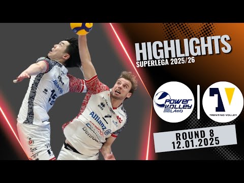 OTSUKA + REGGERS HIGHLIGHTS | Milano vs Trentino #volleyball #italy